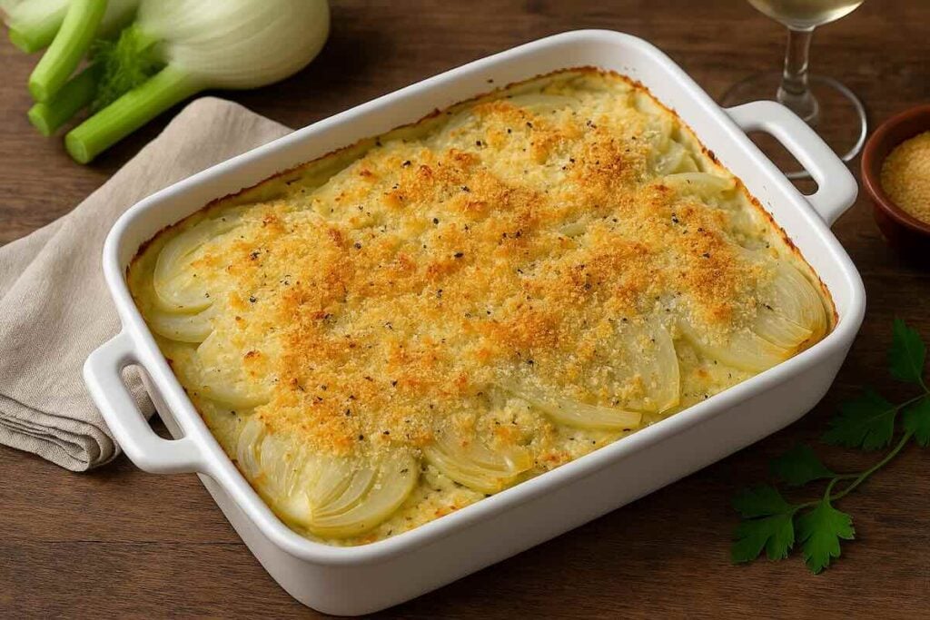 Gratin de fenouil au parmesan