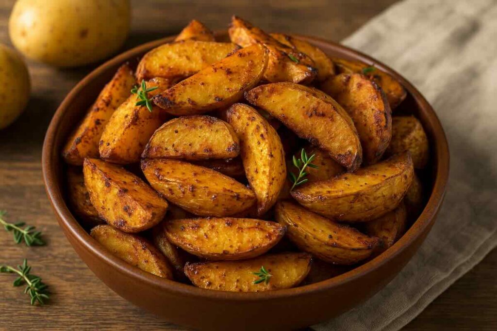 Voici la recette de pommes de terre croustillantes
