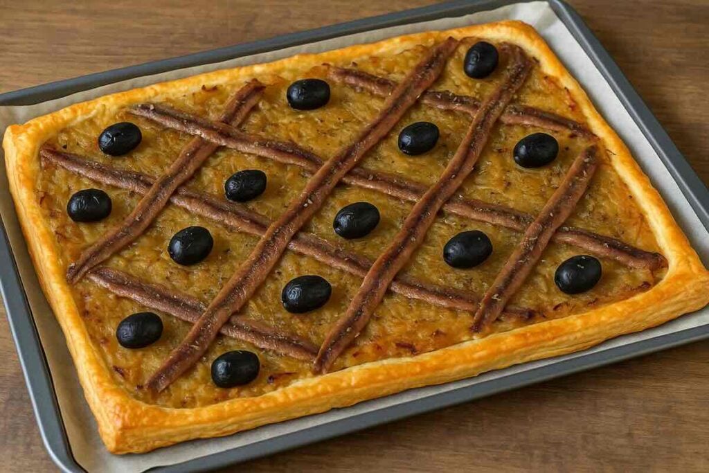 Recette pissaladière rapide