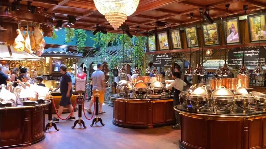 buffet à volonté