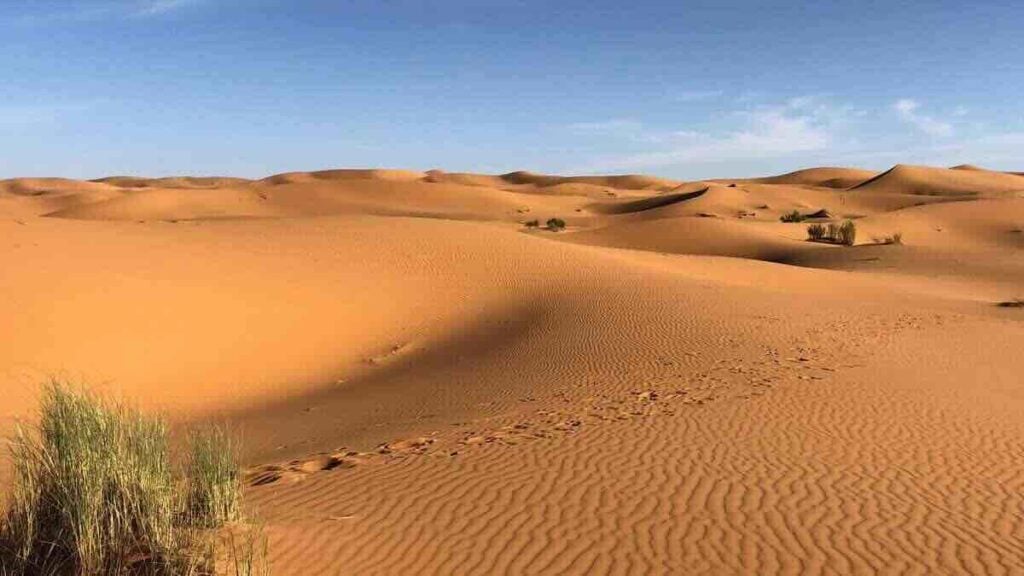 Le sable du Sahara